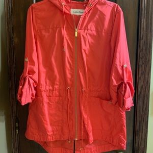 CK raincoat. Worn once!